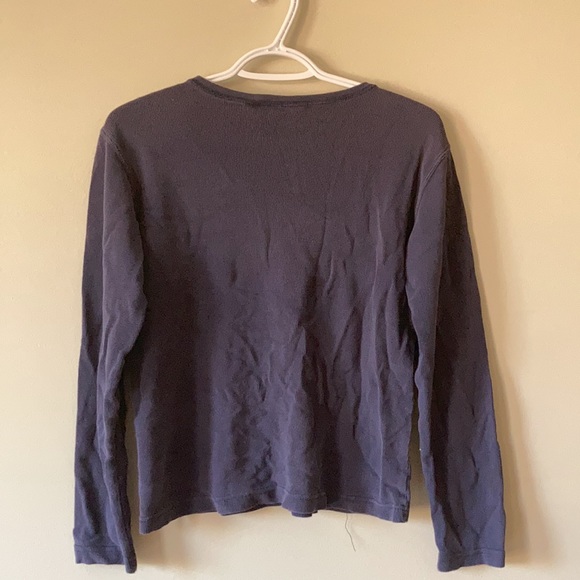 Blue long sleeve shirt - Picture 2 of 2